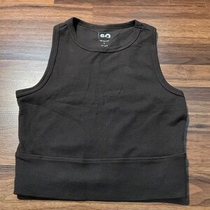 Juniors SO Waffle Knit Tank